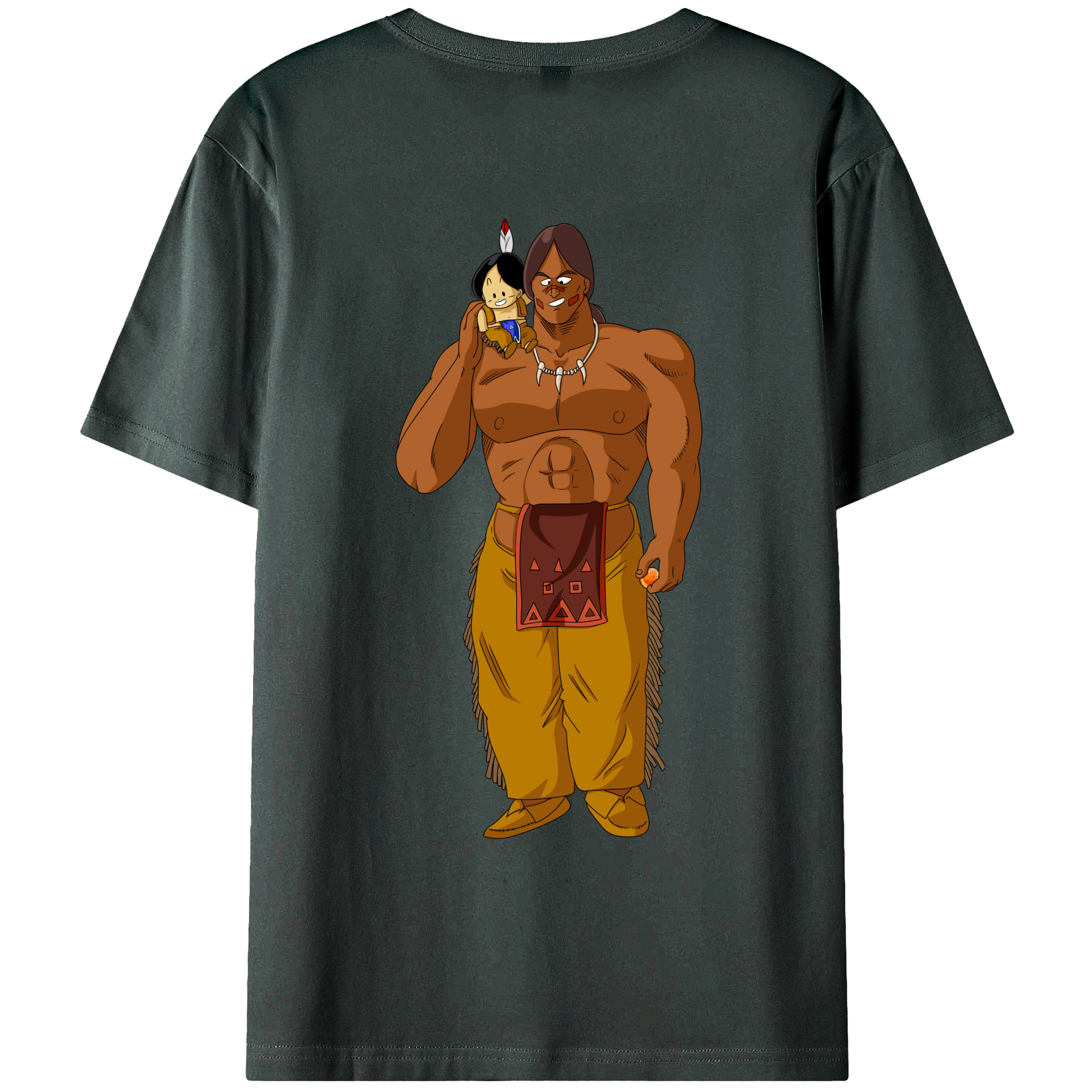 （画像用） ドラゴンボール DRAGON BALL 綿100％ メンズ半袖Tシャツ（バックプリント） 通気性